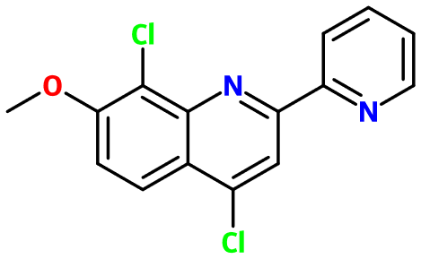 MC085233 4,8-Dichloro-7-methoxy-2-(pyridin-2-yl)quinoline (image for) MC085233 4,8-Dichloro-7-methoxy-2-(pyridin-2-yl)quinoline